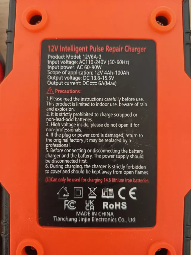 Cargador Batería pantalla electrónica