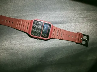 Reloj Casio Calculadora Rojo