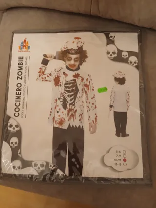 Disfraz Cocinero Zombie Halloween