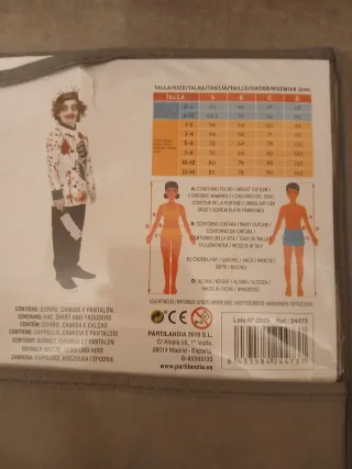 Disfraz Cocinero Zombie Halloween