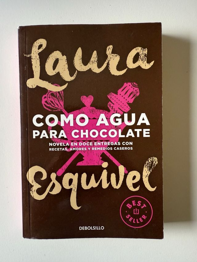 Libro como agua para el chocolate Laura esquivel