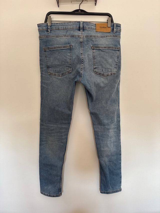 Pantalón vaquero Pull&Bear azul