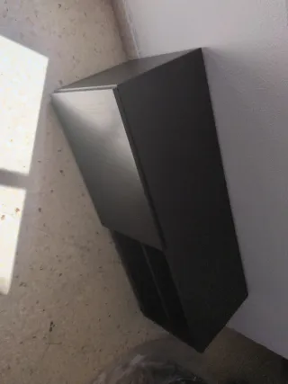 Mueble TV Besta Ikea Negro