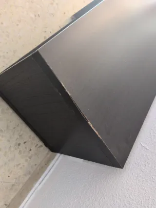 Mueble TV Besta Ikea Negro