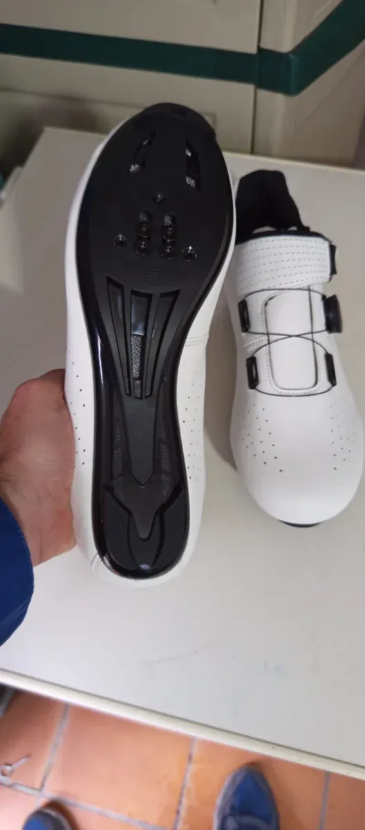 Scarpe Ciclismo Strada Bianche