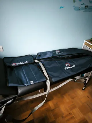 Máquina Presoterapia Deluxe13 Azul/Gris
