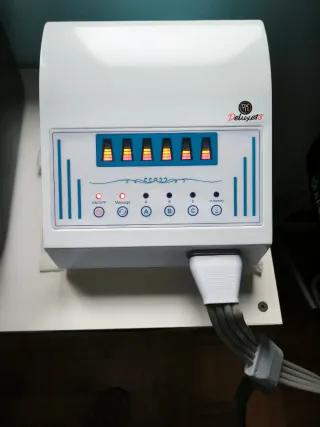 Máquina Presoterapia Deluxe13 Azul/Gris