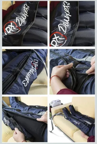 Máquina Presoterapia Deluxe13 Azul/Gris