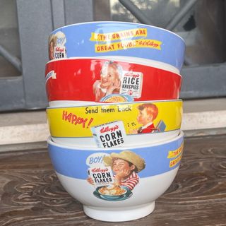 4 Tazze Kellogg's Vintage