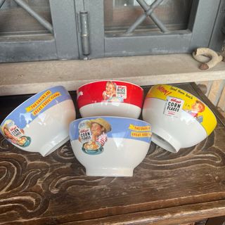 4 Tazze Kellogg's Vintage