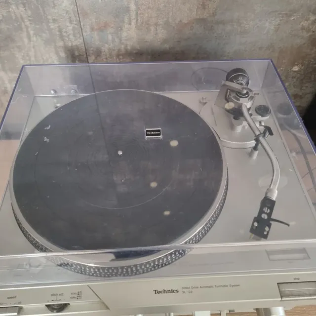 Tocadiscos Technics SL-D2 Tracción Directa