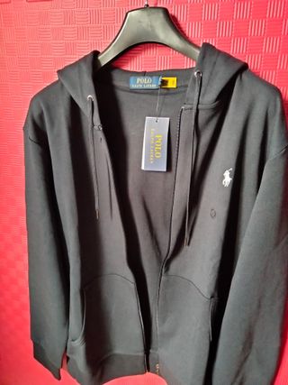 Sudadera Polo Ralph Lauren cremallera y capucha