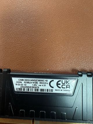 Corsair Vengeance LPX DDR4 1X16GB 3600mhz#380978