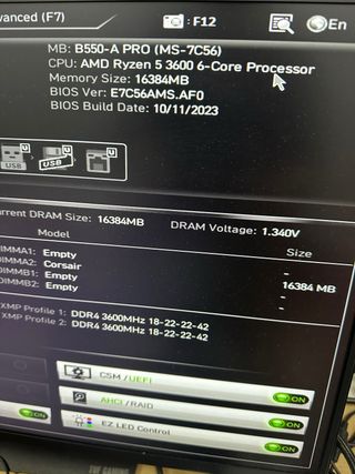 Corsair Vengeance LPX DDR4 1X16GB 3600mhz#380978