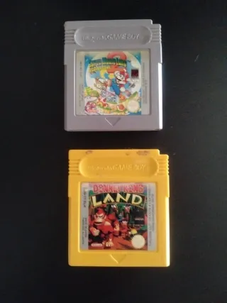 2 Giochi Game Boy: Super Mario Land 2, Donkey Kong