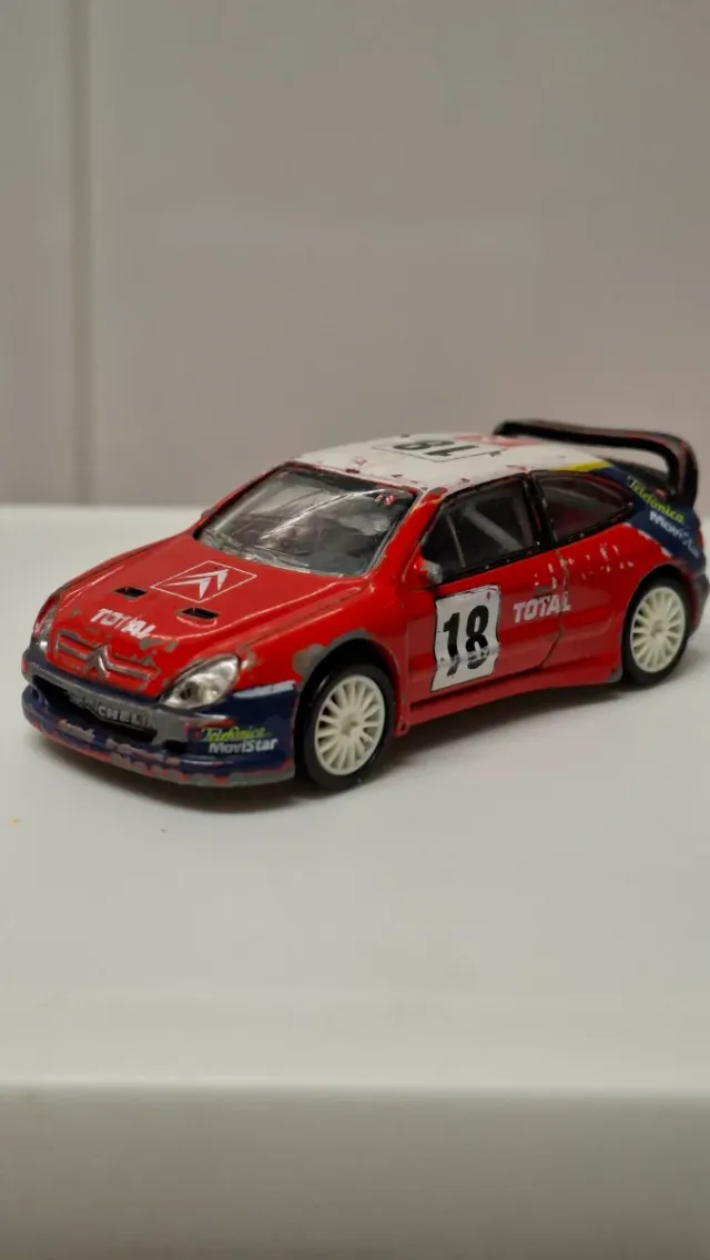 Citroen Xsara Norev Rally Coche Miniatura