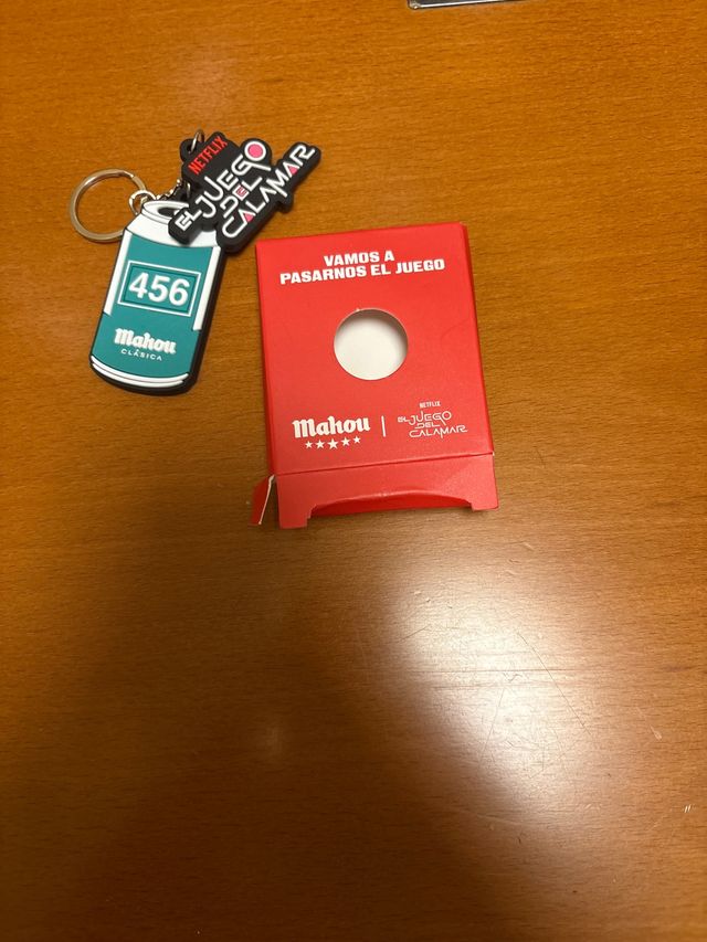 Llavero El Juego del Calamar Mahou