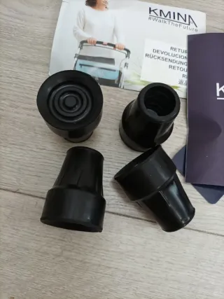 4 Tacos Muletas Bastones Antideslizantes 21-22 mm