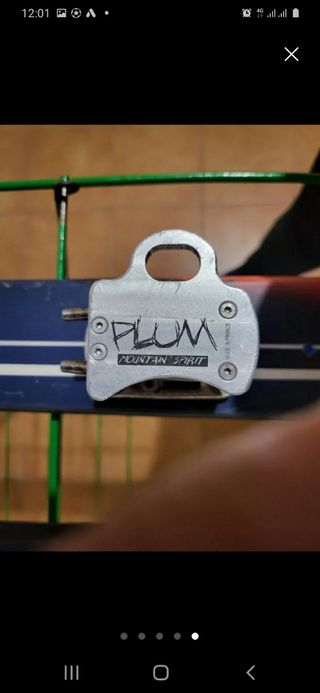 Esquís de travesía Volkl ligeros 163cm + pieles