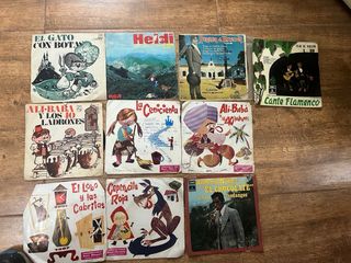 Lote Vinilos Antiguos Varios Géneros
