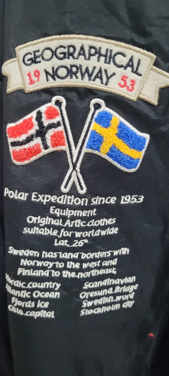 Chaqueta Geographical Norway 1953