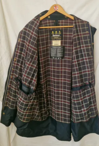 Barbour Border c42 vintage anni '90