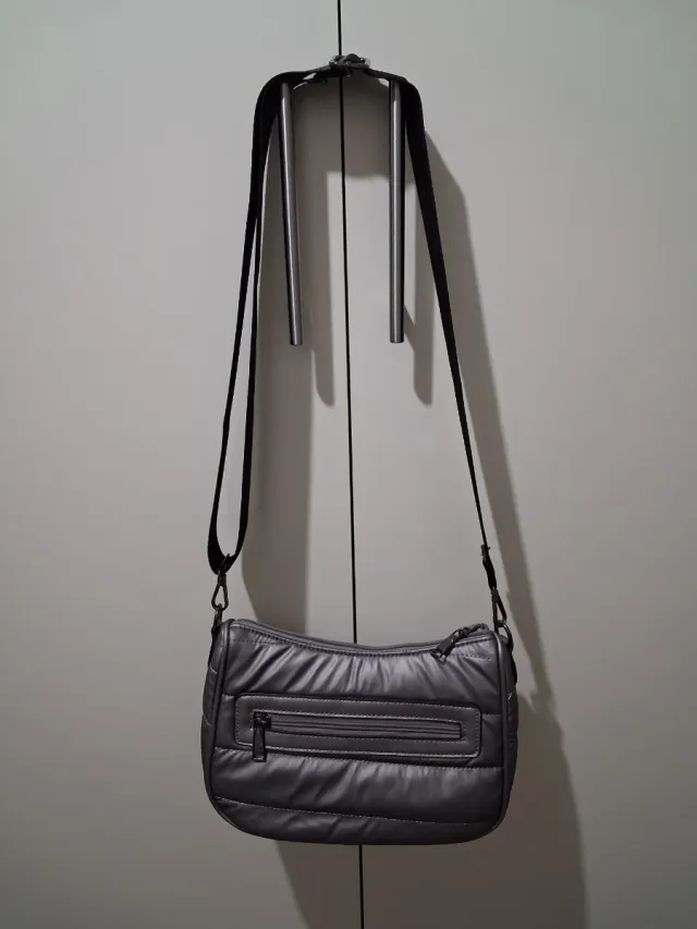 Borsetta a tracolla argento