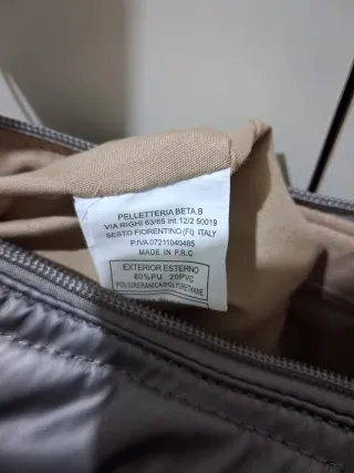 Borsetta a tracolla argento