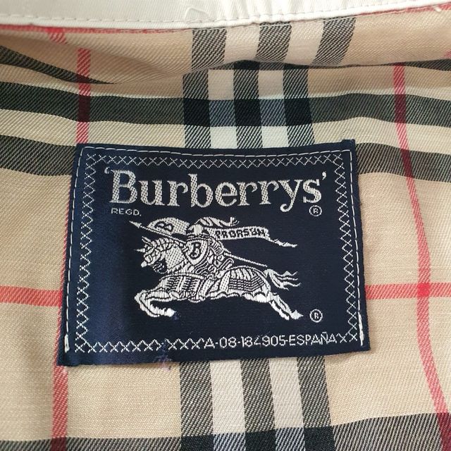 Chaqueta Burberrys Vintage Beige Clásica