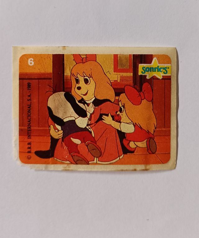 Cromos D'artacan Sonrics dartacan serie tv chicles