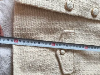 Chaqueta beige talla L