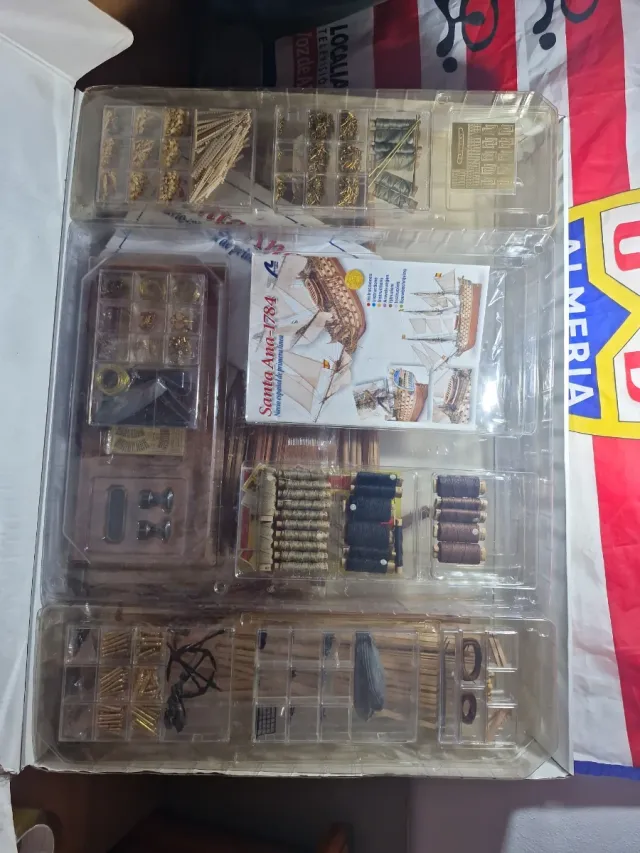 Maqueta Navío Español Santa Ana 1784