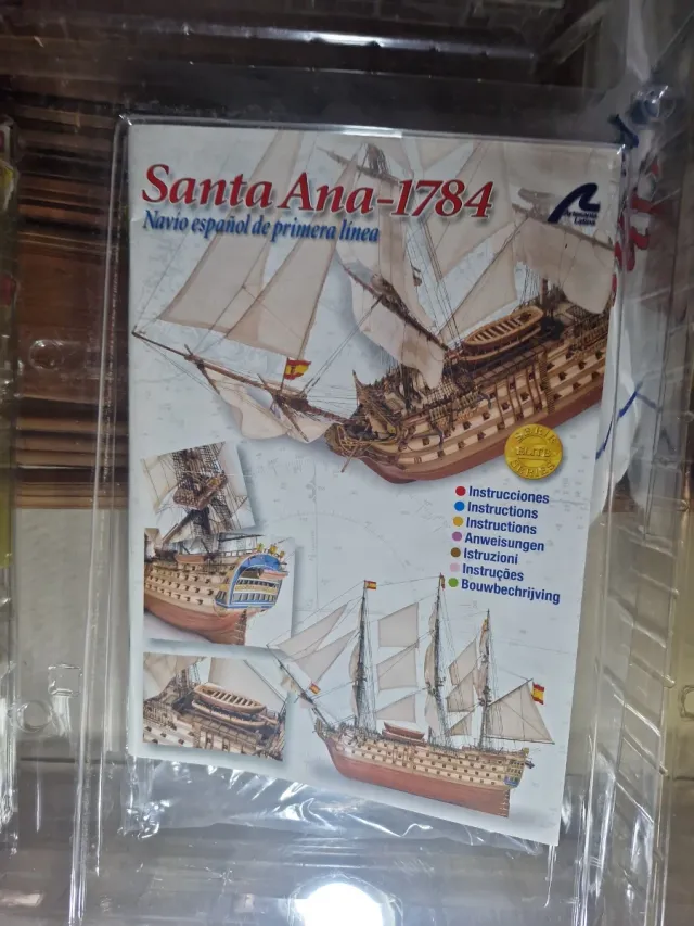 Maqueta Navío Español Santa Ana 1784