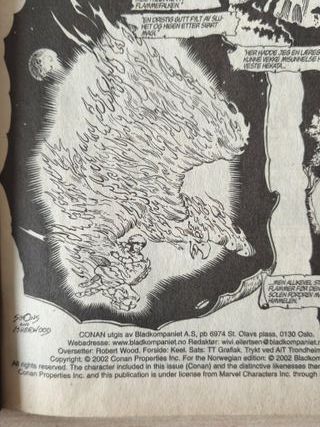 Cómic Conan de Noruega, 2002, 7023060851965, esqui