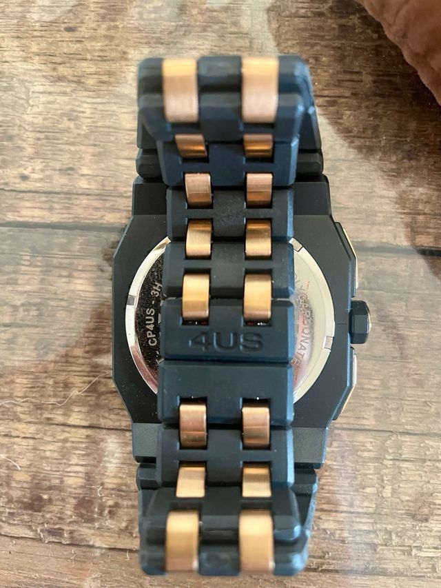 Orologio Cesare Paciotti T4ST041 Uomo Nero Oro