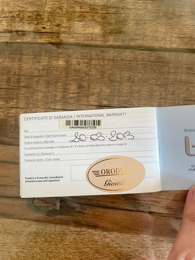 Orologio Cesare Paciotti T4ST041 Uomo Nero Oro