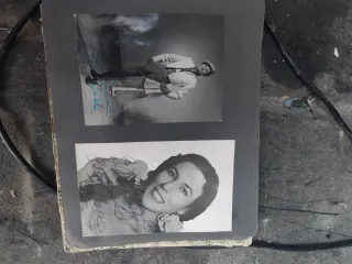 Álbum fotos antiguas firmadas