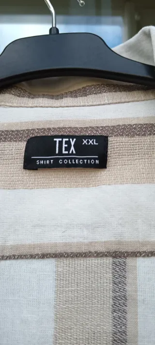 Traje Verano Hombre TEX Beige/Blanco XXL