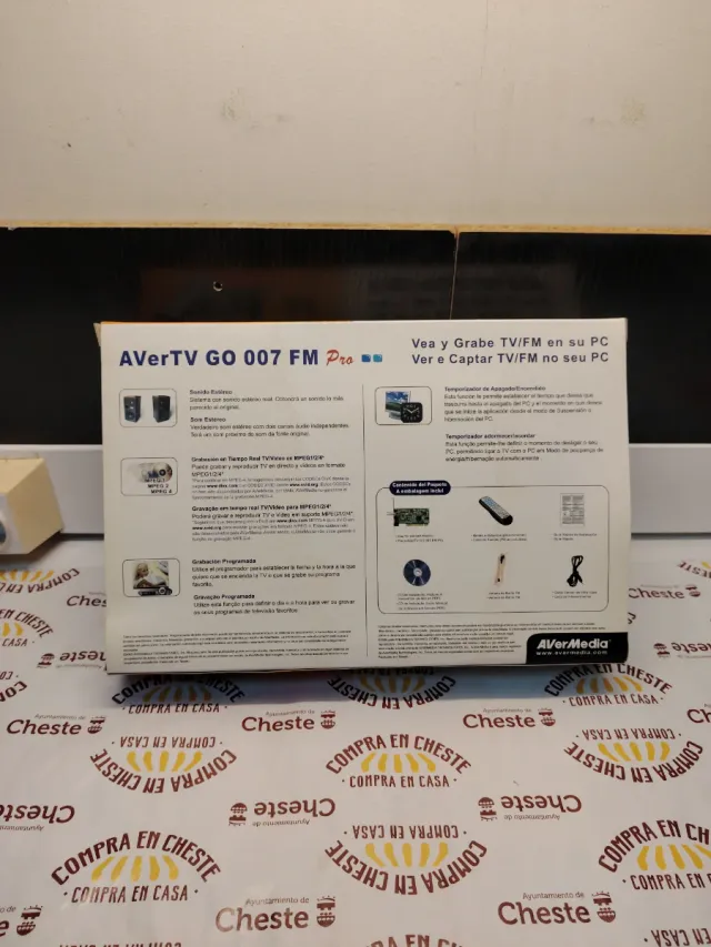 AVerMedia AVerTV GO 007 FM Pro Cartão TV e mais.