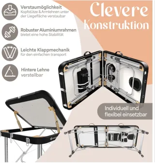 Camilla de masaje plegable