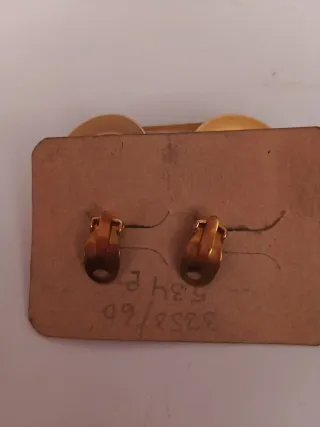 Pendientes Damasquinados Oro 24k Toledo