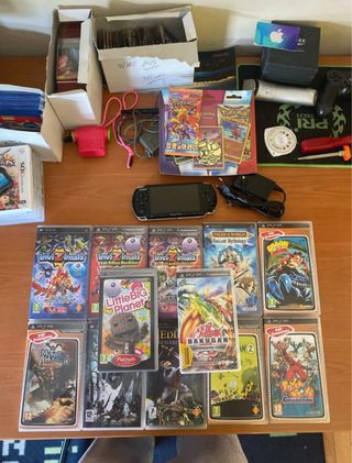 PSP Nera + 10 Giochi