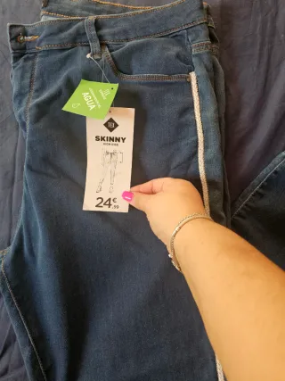 Pantalón vaquero elástico