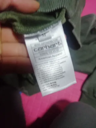 Sudadera Carhartt Verde Caqui