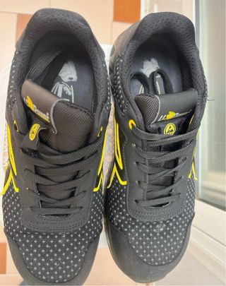 Zapatos de Seguridad Power Negros y Amarillos