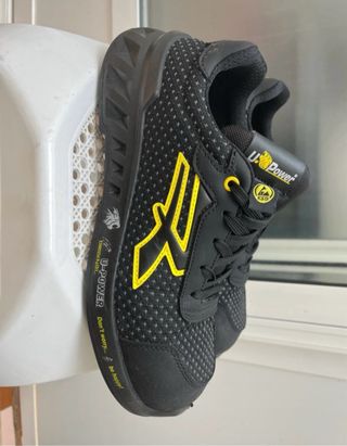 Zapatos de Seguridad Power Negros y Amarillos