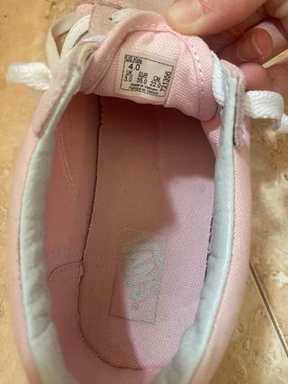 Vans Old Skool Rosas Talla 35