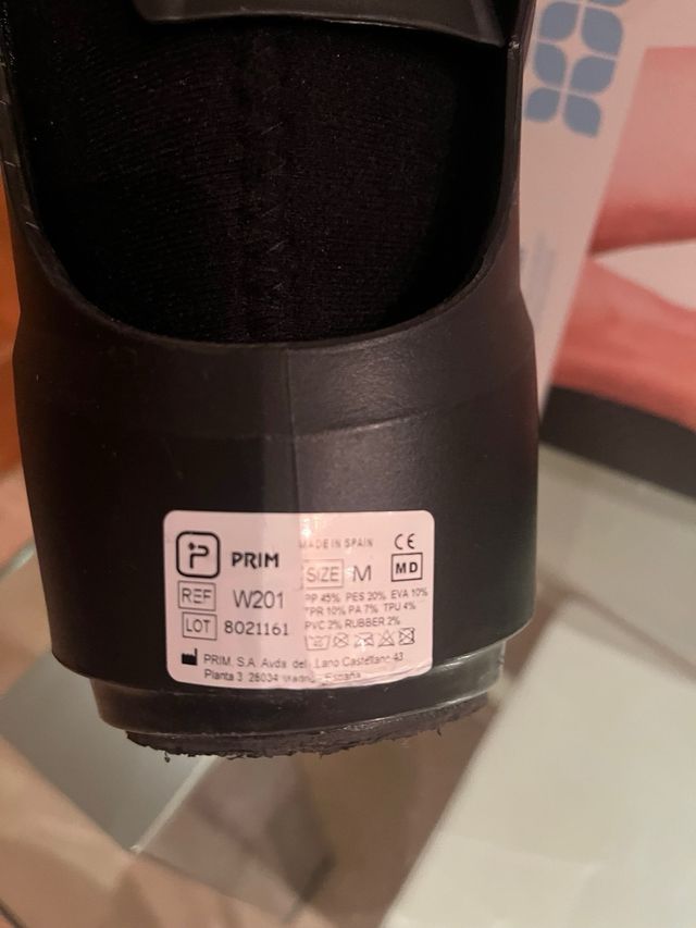 Walker tobillo post-operatorio PRIM talla 39