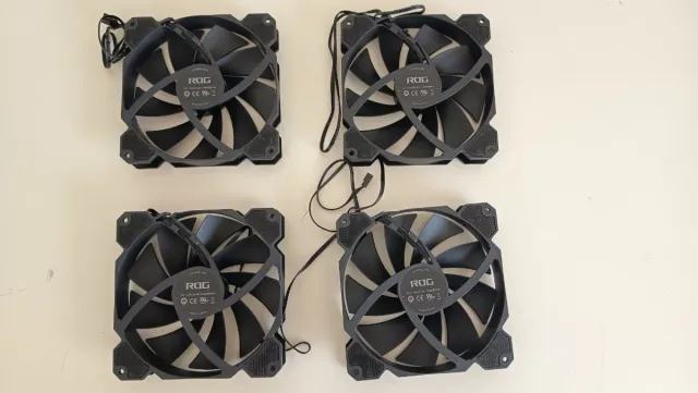 Pack 4 Ventiladores ASUS ROG Strix 120mm (4 unida