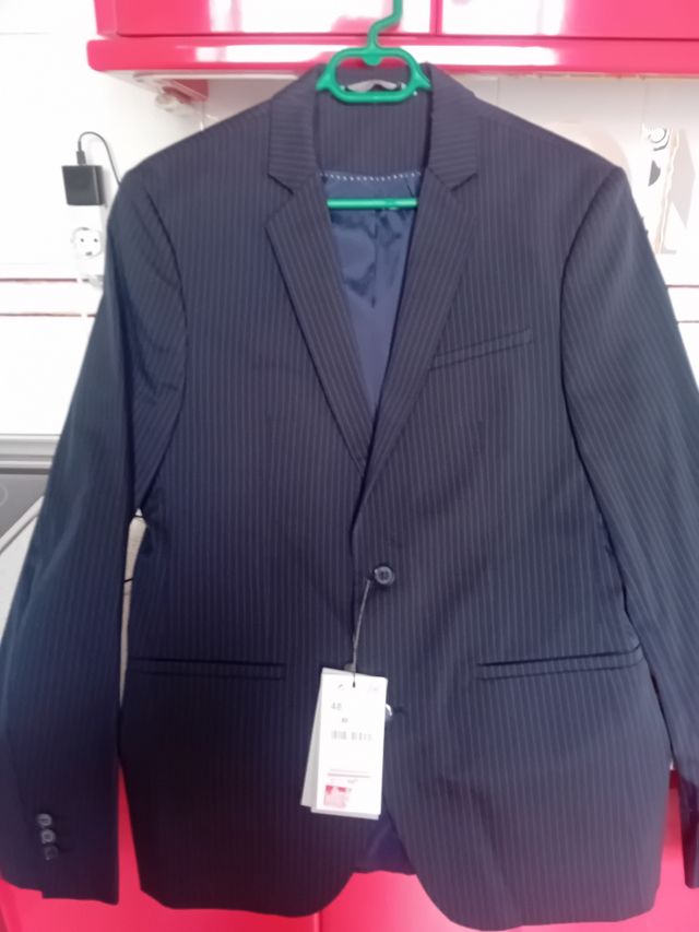 Americana hombre zara t.48 nueva